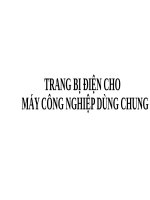 TBĐ lò điện trong máy dùng chung công nghiệp