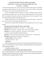 Kịch Bản Chi Tiết Chương Trình Ngoại Khóa Chào Mừng 71 Năm Ngày Thành Lập QĐND Việt Nam