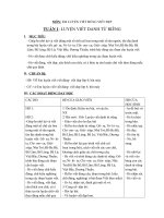 EM LUYỆN VIẾT ĐÚNG VIẾT ĐẸP TUẦN 1