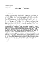 Tiểu luận môn ngân hàng thương mại chủ đề nợ xấu đâu là hồi kết 