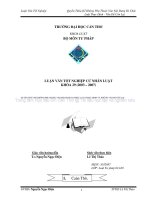 LUẬN văn LUẬT tư PHÁP QUYỀN THỪA kế KHÔNG PHỤ THUỘC vào nội DUNG DI CHÚC LUẬT THỰC ĐỊNH và NHỮNG vấn đề còn lại 