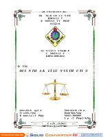 LUẬN văn LUẬT tư PHÁP DI sản THỪA kế lý LUẬN và THỰC TIỄN 