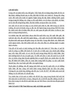 Tiểu luận môn ngân hàng thương mại vấn đề lãi suất ngân hàng 