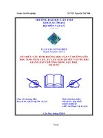 LUẬN văn sư PHẠM vật lý tồ CHỨC các TÌNH HUỐNG học tập và HƯỚNG dẫn học SINH TÍCH cực, tự lực GIẢI QUYẾT vấn đề KHI GIẢNG dạy CHƯƠNG ĐỘNG lực học VR12 NC 