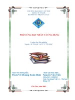 LUẬN văn sư PHẠM vật lý PHẢN ỨNG hạt NHÂN và ỨNG DỤNG 