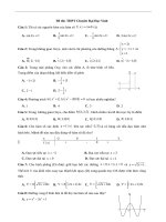 Đề TOÁN THPT Quốc gia 2018 Chuyên ĐH Vinh Có đáp án Có lời giải chi tiết File Word