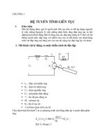Báo cáo hệ thống điều khiển tự động nâng cao