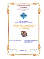 LUẬN văn sư PHẠM vật lý THIẾT kế GIÁO án điện tử vật lí 12 NÂNG CAO sử DỤNG PHẦN mềm LECTUREMAKER 