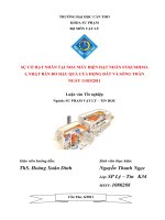 LUẬN văn sư PHẠM vật lý sự cố hạt NHÂN tại NHÀ máy điện hạt NHÂN FUKUSHIMA i, NHẬT bản DO hậu QUẢ của ĐỘNG đất và SÓNG THẦN NGÀY 11032011 