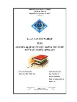 LUẬN văn sư PHẠM sử NGUYỄN ái QUỐC từ CHỦ NGHĨA yêu nước đến CHỦ NGHĨA CỘNG sản 
