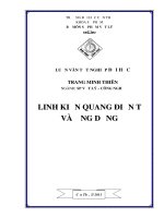 LUẬN văn sư PHẠM vật lý LINH KIỆN QUANG điện tử và ỨNG DỤNG 