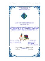 LUẬN văn sư PHẠM vật lý sử DỤNG PHƯƠNG PHÁP đàm THOẠI gợi mở PHÁT HUY TÍNH TÍCH cực, tự lực của học SINH TRONG CHƯƠNG v  DÒNG điện XOAY CHIỀU, VL 12 NC  