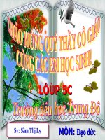 đạo đức Bai 12  em yeu hoa binh