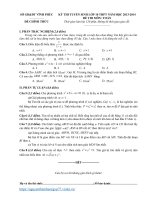 2013 2014 vào 10 TOÁN VĨNH PHÚC 