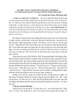 BÀI học về sức MẠNH LÒNG dân QUA tập hồi ký “từ NHÂN dân mà RA” của đại TƯỚNG võ NGUYÊN GIÁP (tt) 