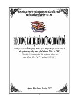 Đề cương bài giảng nâng cao chất lượng, hiệu quả thực hiện dân chủ ở cơ sở