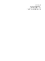 Sách TỰ HỌC đột phá Ngữ pháp Tiếng Anh file Word