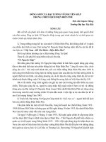 ĐÓNG góp của đại TƯỚNG võ NGUYÊN GIÁP TRONG CHIẾN DỊCH điện BIÊN PHỦ th (tt) 