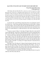 ĐẠI TƯỚNG võ NGUYÊN GIÁP với CHIẾN THẮNG điện BIÊN PHỦ (tt) 