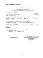 Các biện pháp phòng chống bạo lực trẻ em ở thành phố đồng hới tỉnh quảng bình