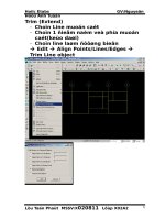 Lệnh Trim trong sap 2000