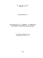 KHẢO sát các yếu tốmôi TRƯỜNG TRONG AO NUÔI THÂM CANH tôm sú (penaeus monodon) 