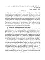 BÀI học CHIẾN TRANH NHÂN dân TRONG CHIẾN DỊCH điện BIÊN PHỦ (tt) 