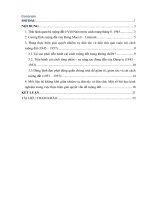 tiểu luận cao học đảng lãnh đạo  thực hiện giải quyết nhiệm vụ dân tộc và dân chủ qua cuộc cải cách ruộng đất ở việt nam ( 1945 1957)