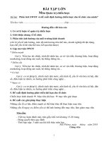 BÀI TẬP LỚN qtcl 2018