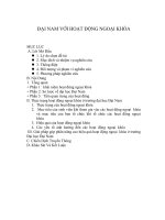 HIỆN TRẠNG VÀ GIẢI PHÁP ĐỂ SINH VIÊN THAM GIA TÍCH CỰC VÀO CÁC HOẠT ĐỘNG NGOẠI KHÓA DO NHÀ TRƯỜNG TỔ CHỨC