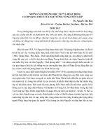 NHỮNG năm THÁNG học tập và HOẠT ĐỘNG CÁCH MẠNG ở HUẾ của đại TƯỚNG võ NGUYÊN GIÁP (tt) 