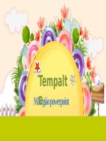 Mẫu thiết kế giáo án điện tử powerpoint hay