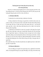 Nội Dung Giáo Dục Kĩ Năng Sống Cho Học Sinh Trong Nhà Trường Phổ Thông