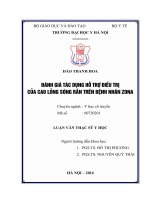 Đánh giá tác dụng hỗ trợ điều trị của cao lỏng sóng rắn trên bệnh nhân zona 