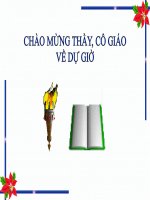 Giáo án điện tử Toán Phương trình đường thẳng trong không gian