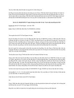 Ban an phuc tham tranh chap hop dong bao hiem