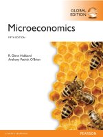 MicroEconomics 5th global edition by hubbard obrien 1 