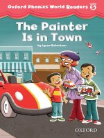 Oxford phonics world readers level 5 the painter is in town 