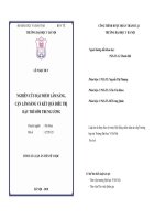 Nghiên cứu đặc điểm lâm sàng, cận lâm sàng và kết quả điều trị dậy thì sớm trung ương (tt) 