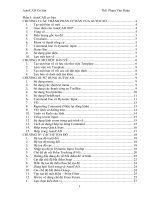 Giáo trình autocad cở bản