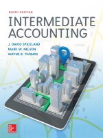 Intermediate accounting 9th by spiceland nelson thomas  