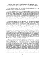 Tăng Trưởng Kinh Tế Của Trung Quốc Và Ấn Độ - Tác Động Tới Cơ Cấu Thương Mại, Thị Phần Và Giá Cả Thế Giới