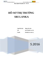 Hồ sơ thị trường Sri-Lanka