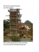 Hình ảnh về công nghệ thi công đúc hẫng