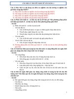 Ôn tập Lý thuyết KTXD2
