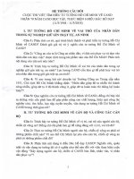 Hệ thống câu hỏi và đề cương cuộc thi viết tìm hiểu tư tưởng Hồ Chí Minh về CAND