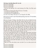 BÀI văn KHẤN lễ ĐỘNG THỔ 