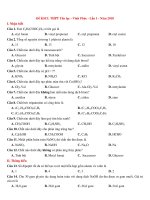 Đề thi thử THPTQG năm 2018 môn hóa học KSCL THPT yên lạc   vĩnh phúc lần 1  