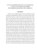 TIỂU LUẬN KINH tế CHÍNH TRỊ   lý LUẬN về HAI PHƯƠNG PHÁP sản XUẤN GIÁ TRỊ THẶNG dư của các mác   sự vận DỤNG vào sự NGHIỆP CÔNG NGHIỆP hóa, HIỆN đại hóa ở nước TA