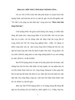 Phân tích  một NHÀ LÃNH đạo THÀNH CÔNG 